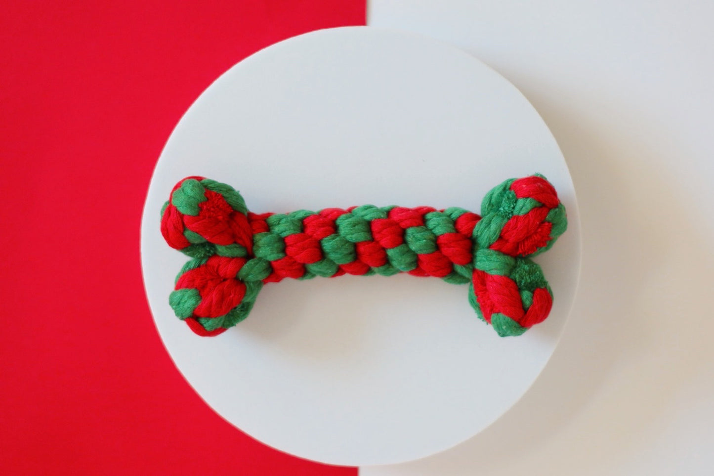 Christmas Dog Rope Toy / Puppy Gift