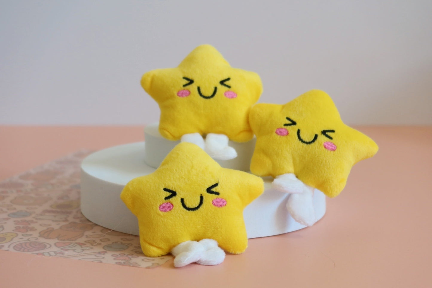 Happy Collection Wishing Star Catnip Cat Toy - Kitten Gift Game