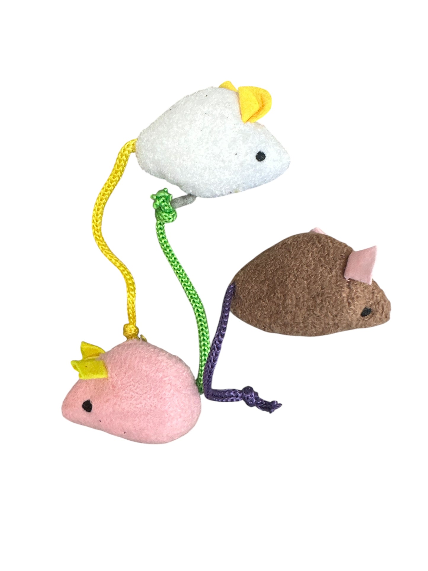 X 3 catnip Cat Toy Mice / Kitty Fun Gift / Kitten Game