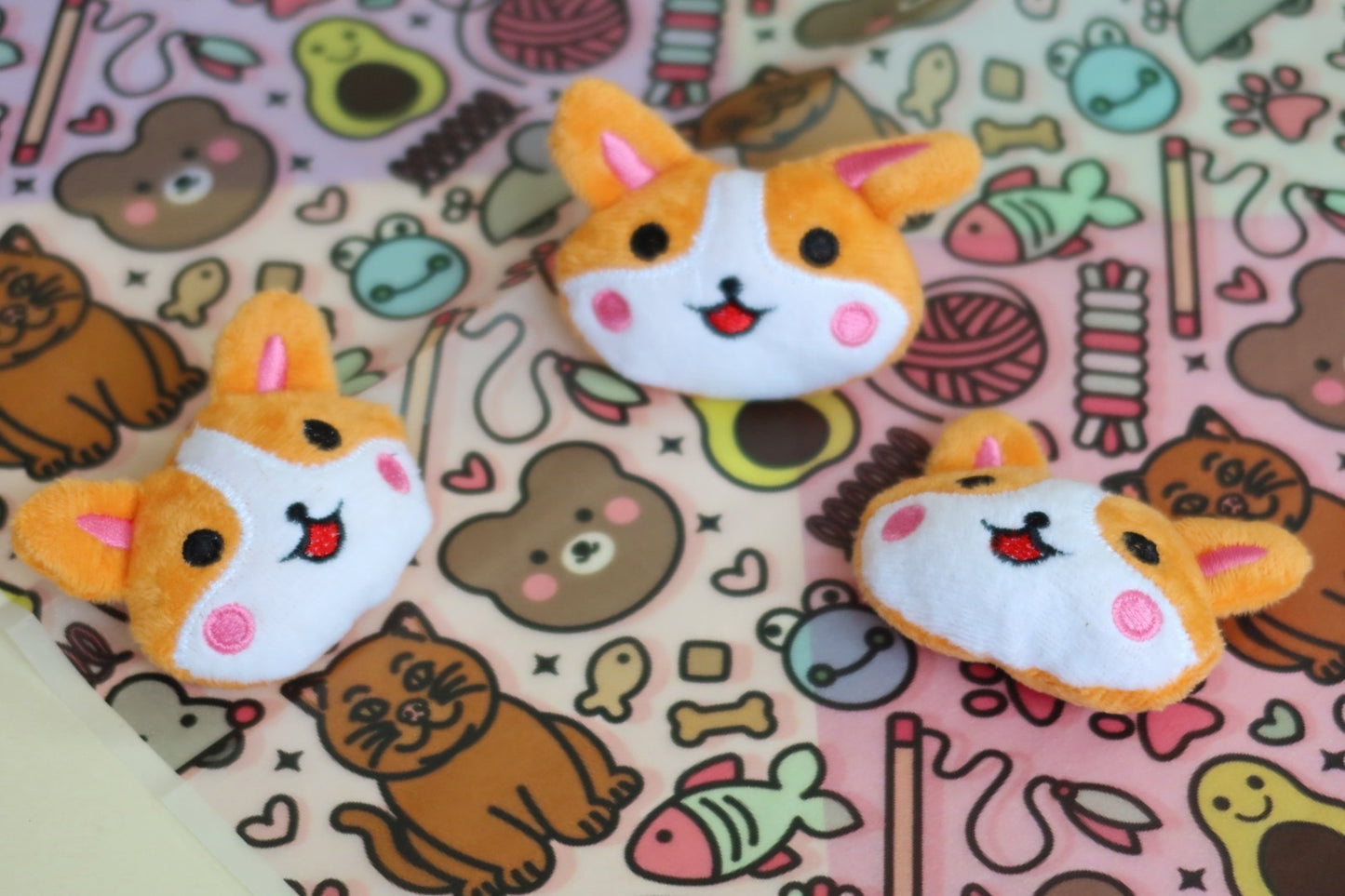 Corgi Lovers Catnip Cat Toy / Kitten Fun Game