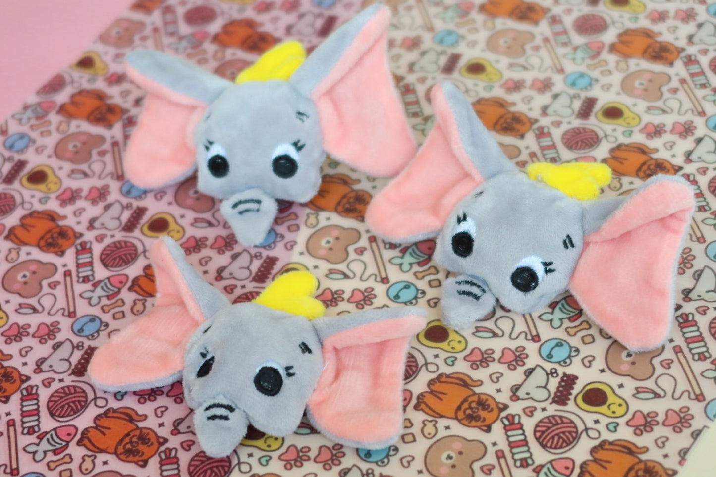 Disney Inspired Catnip Dumbo Elephant Cat Toy / Kitten Gift Game