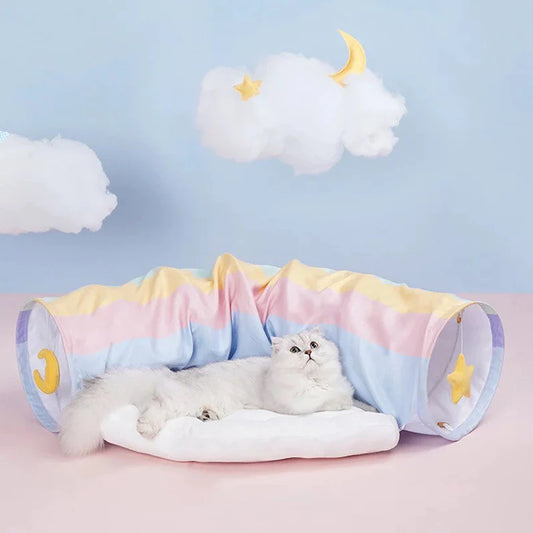 Rainbow Cat Tunnel - Bed